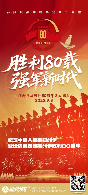 纪念抗战胜利80周年盛大阅兵
